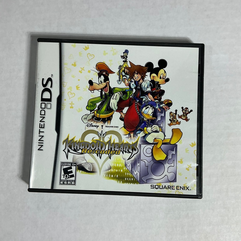 Kingdom Hearts Re:coded Nintendo DS CIB Square Enix Disney NTR-BK9E-USA